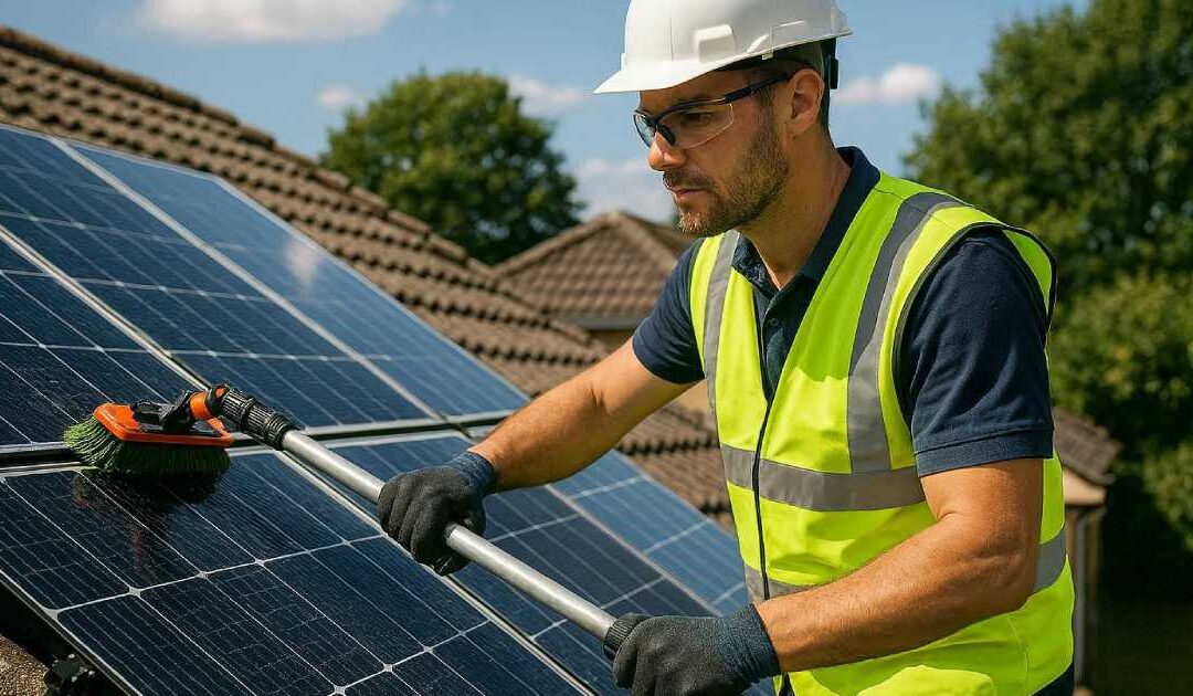 solar panel cleaning services commercial